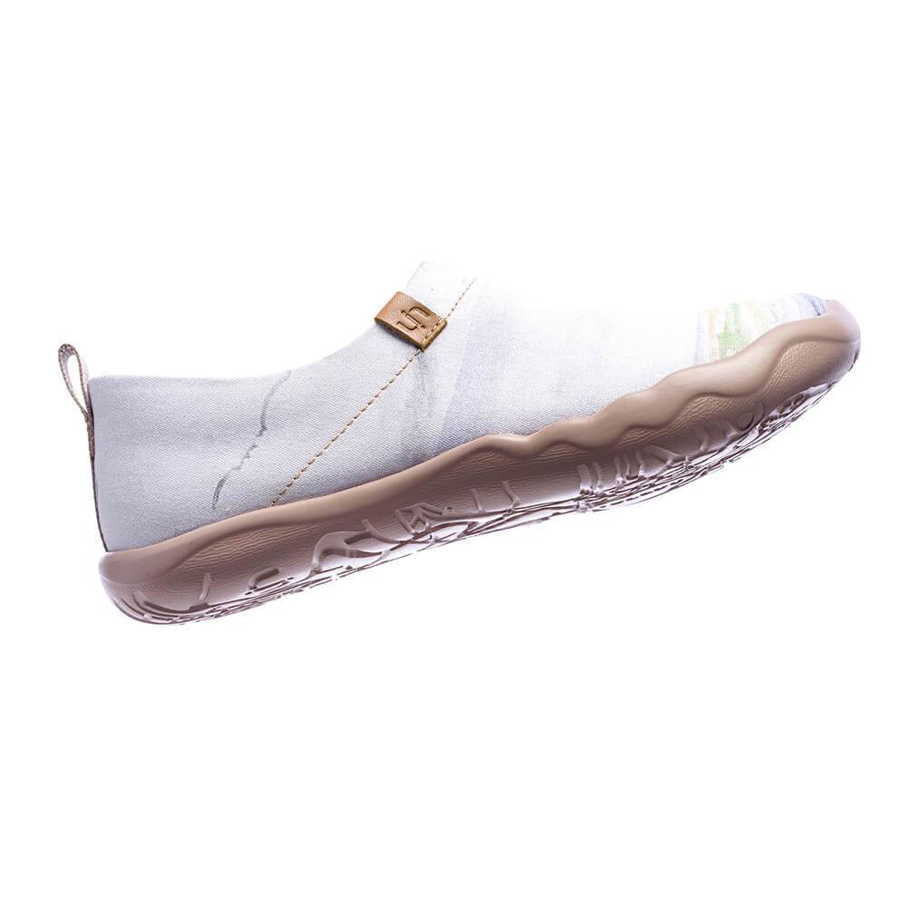 UIN Footwear Women Mont Saint-Michel Canvas loafers