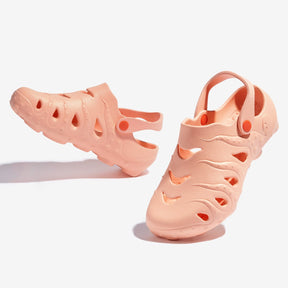 UIN Footwear Women Peach Pink Octopus I Women Canvas loafers