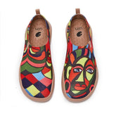 UIN Footwear Women Poker Face Canvas loafers
