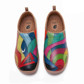 UIN Footwear Women (Pre-sale) Pyramid Canvas loafers