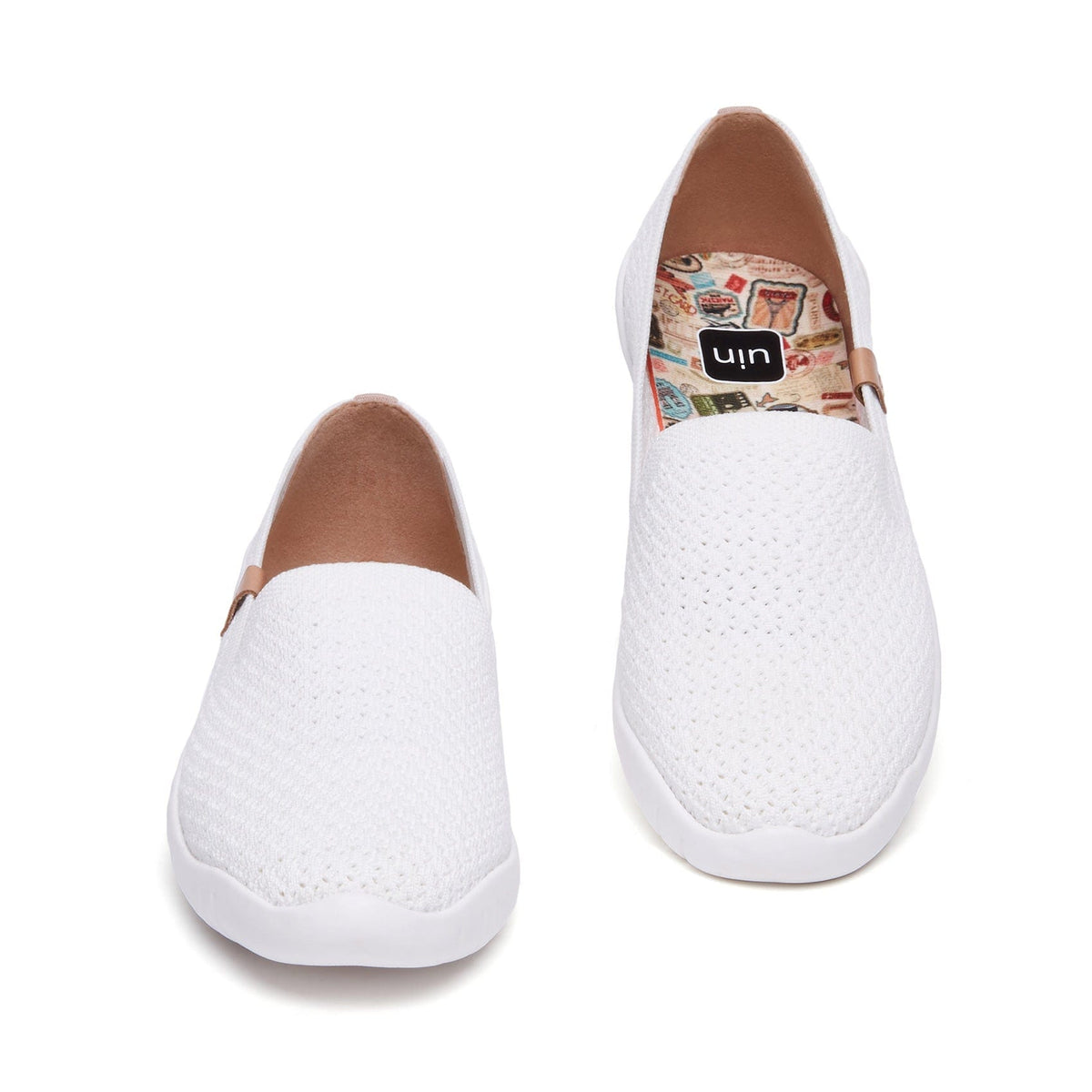 UIN Footwear Women Pure White Minorca II Women Canvas loafers