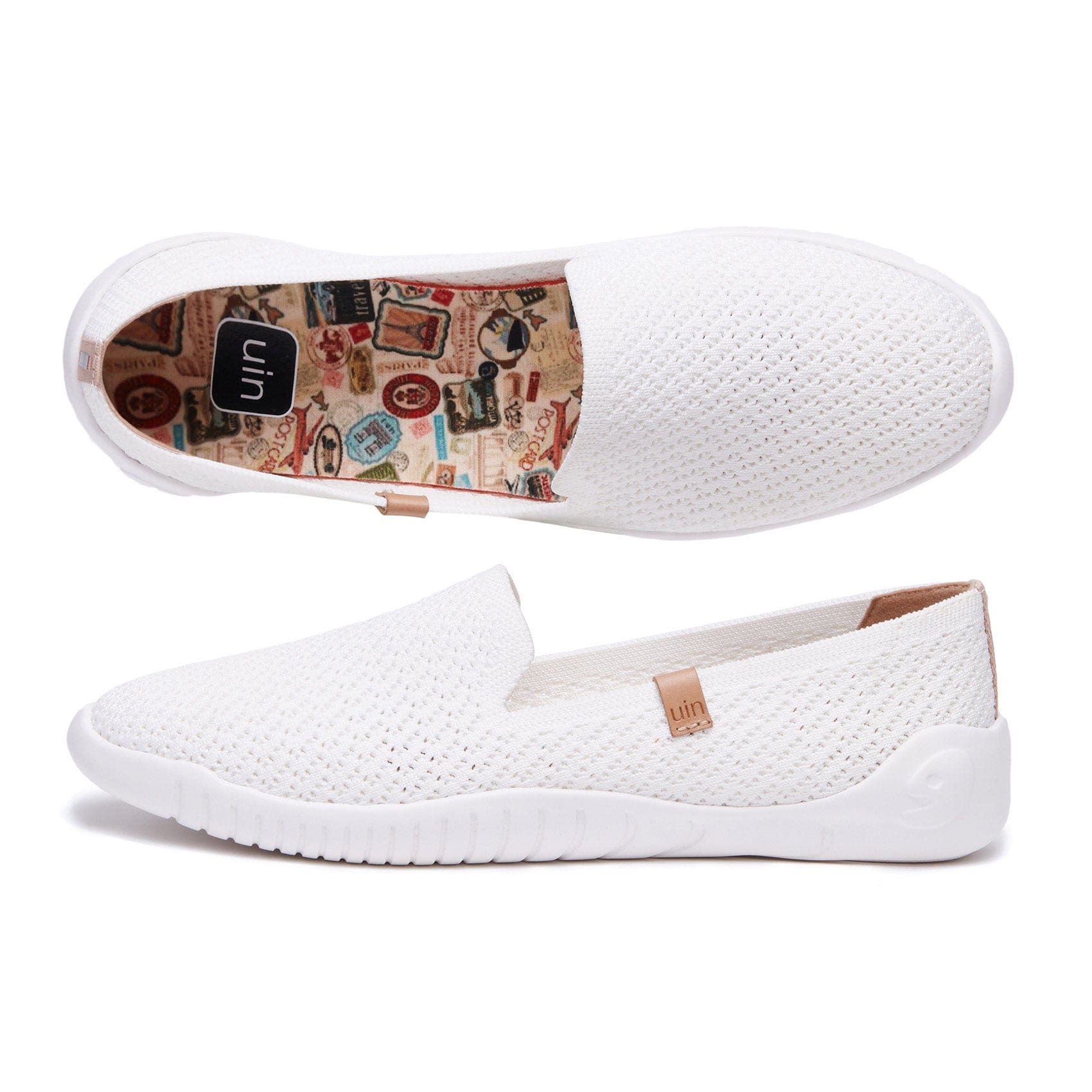 UIN Footwear Women Pure White Minorca II Women Canvas loafers