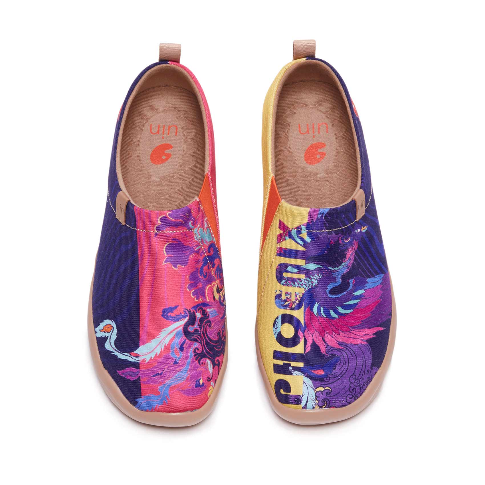UIN Footwear Women Rising Phoenix Toledo I Women Canvas loafers