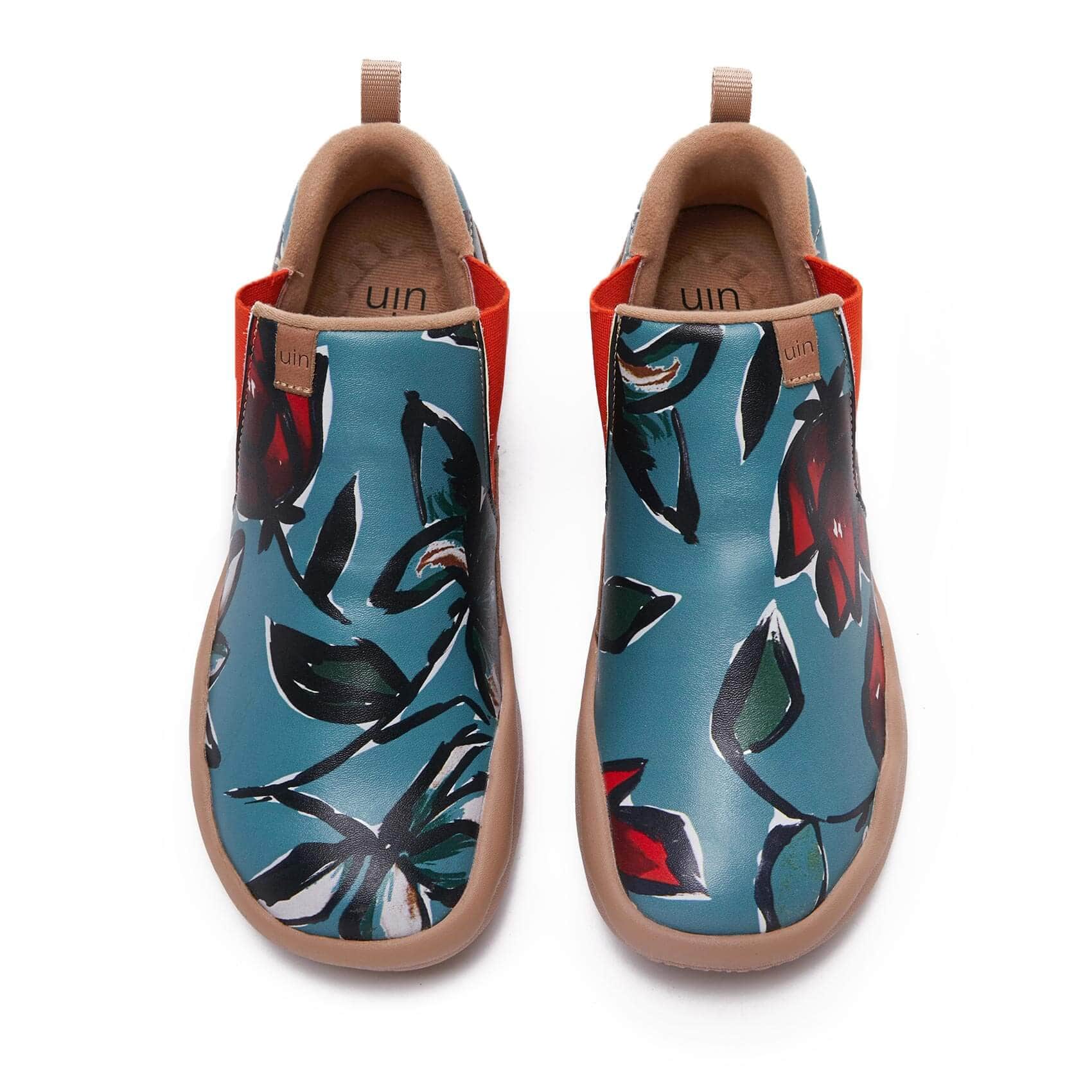 UIN Footwear Women Rose in Blue Women Canvas loafers
