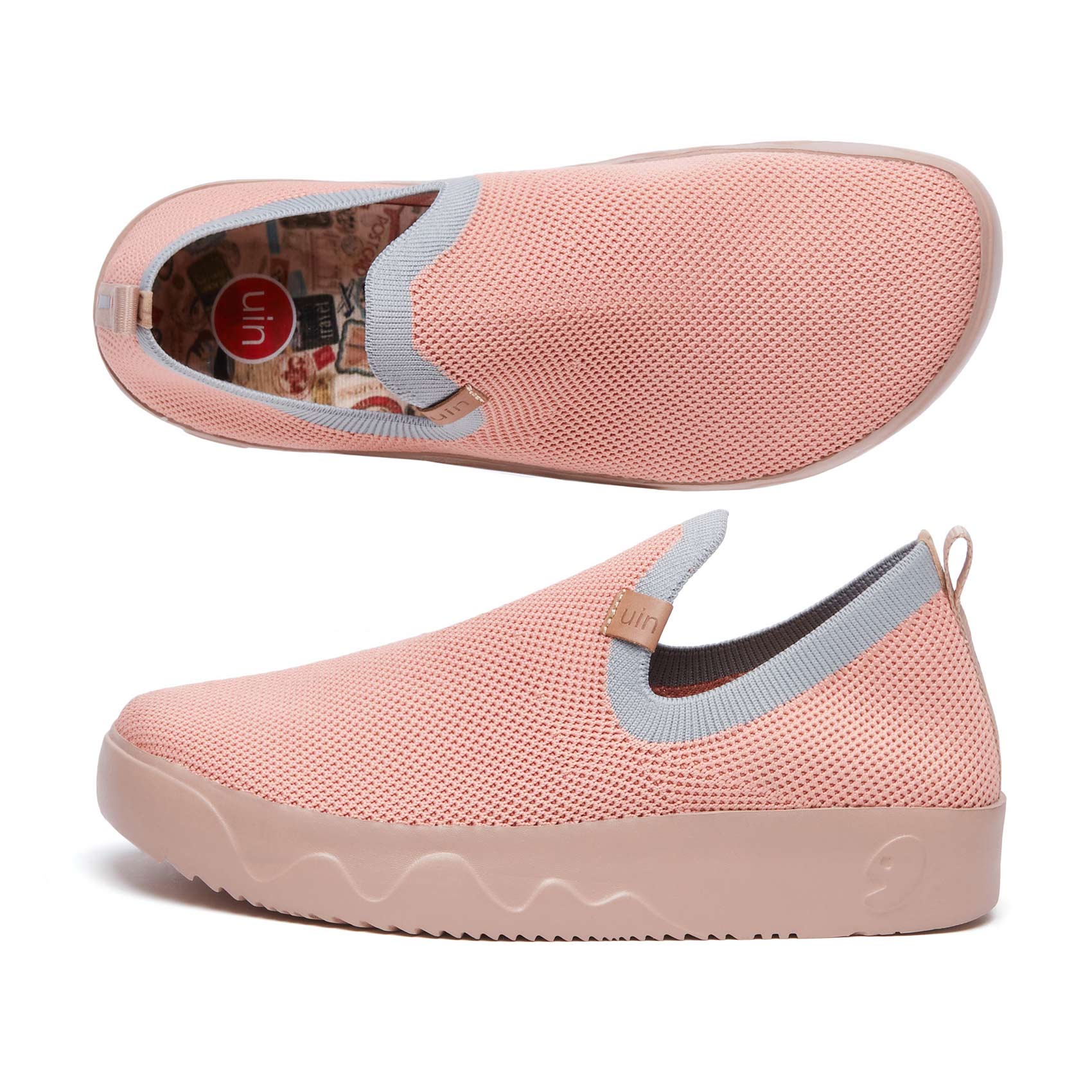 UIN Footwear Women Rosy Pink Fuerteventura I Women Canvas loafers