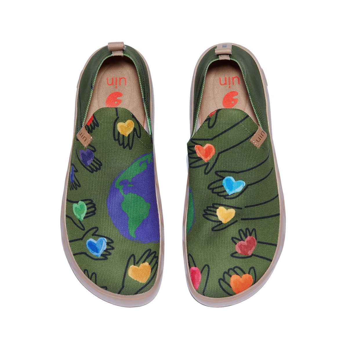 UIN Footwear Women Save the Earth Fuerteventura I Women Canvas loafers