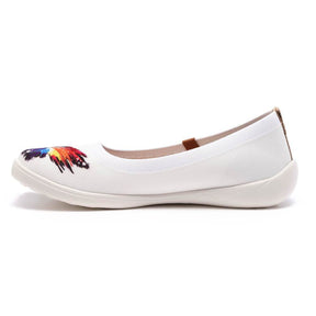 UIN Footwear Women Sparkling Butterflies Canvas loafers