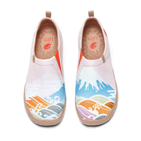 UIN Footwear Women SPRING IN MOUNT FUJI Canvas loafers