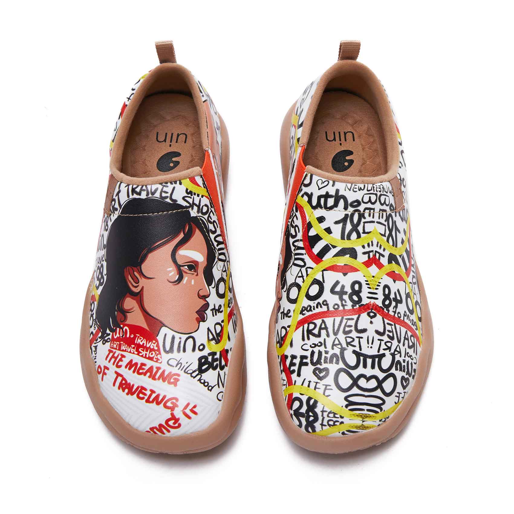 UIN Footwear Women Traveller Canvas loafers